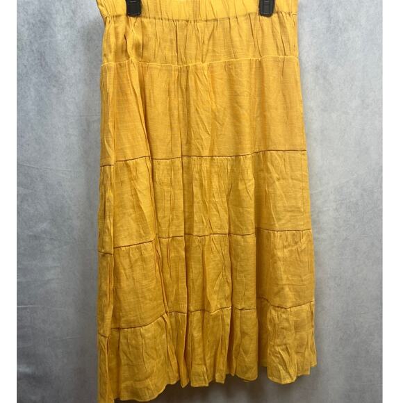 Vintage King Road Womens Maxi Skirt Size XL Honey Gold Style#5121499 - Picture 2 of 8